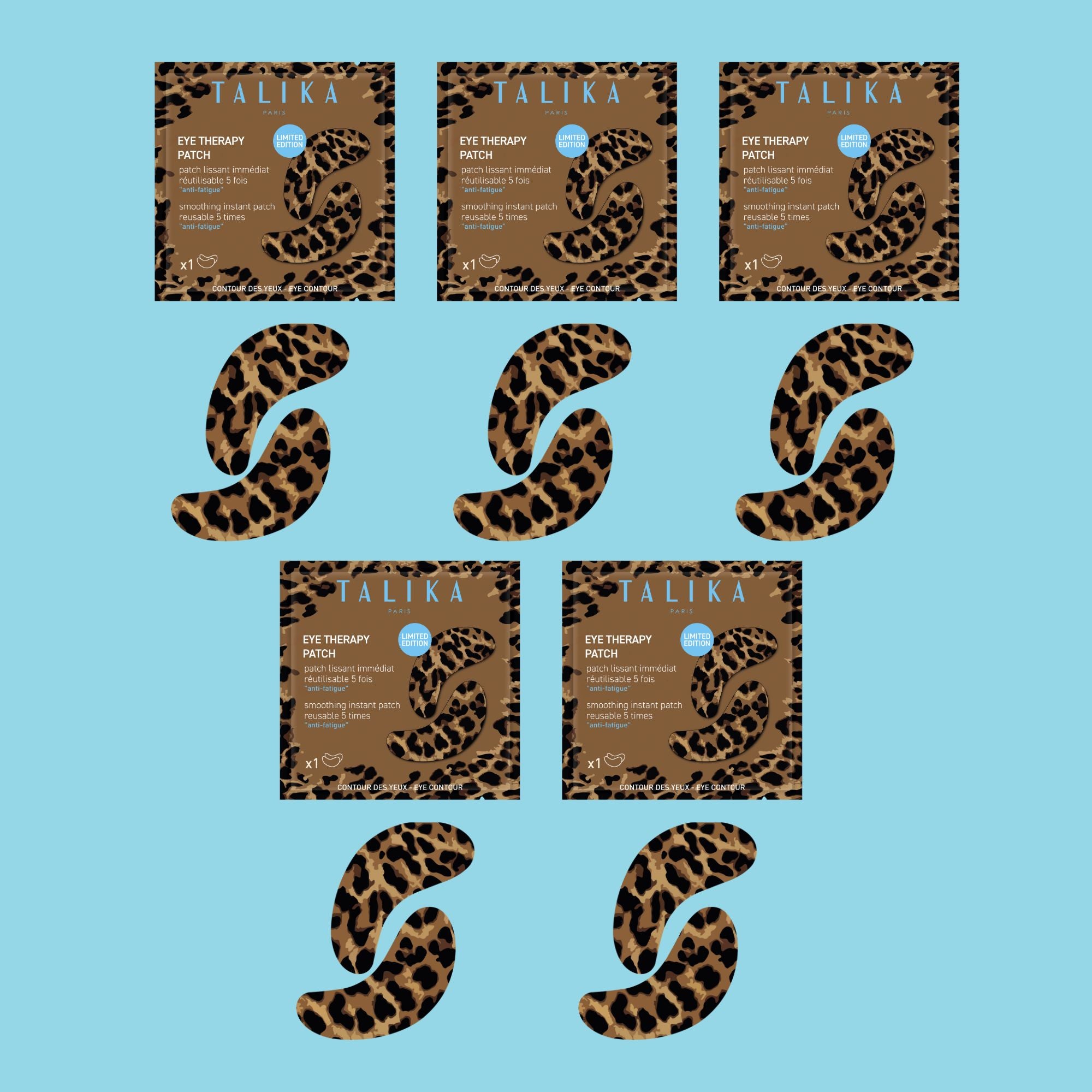 Eye Therapy Patch Édition Léopard