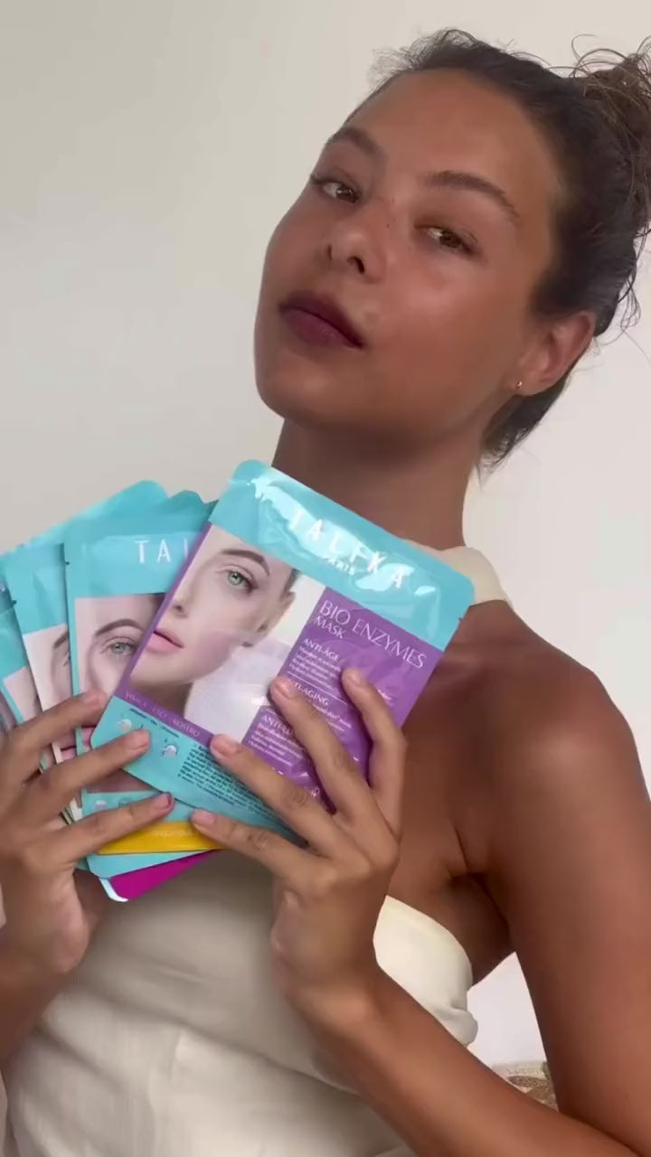 How to use Talika Bio Enzymes sheet masks